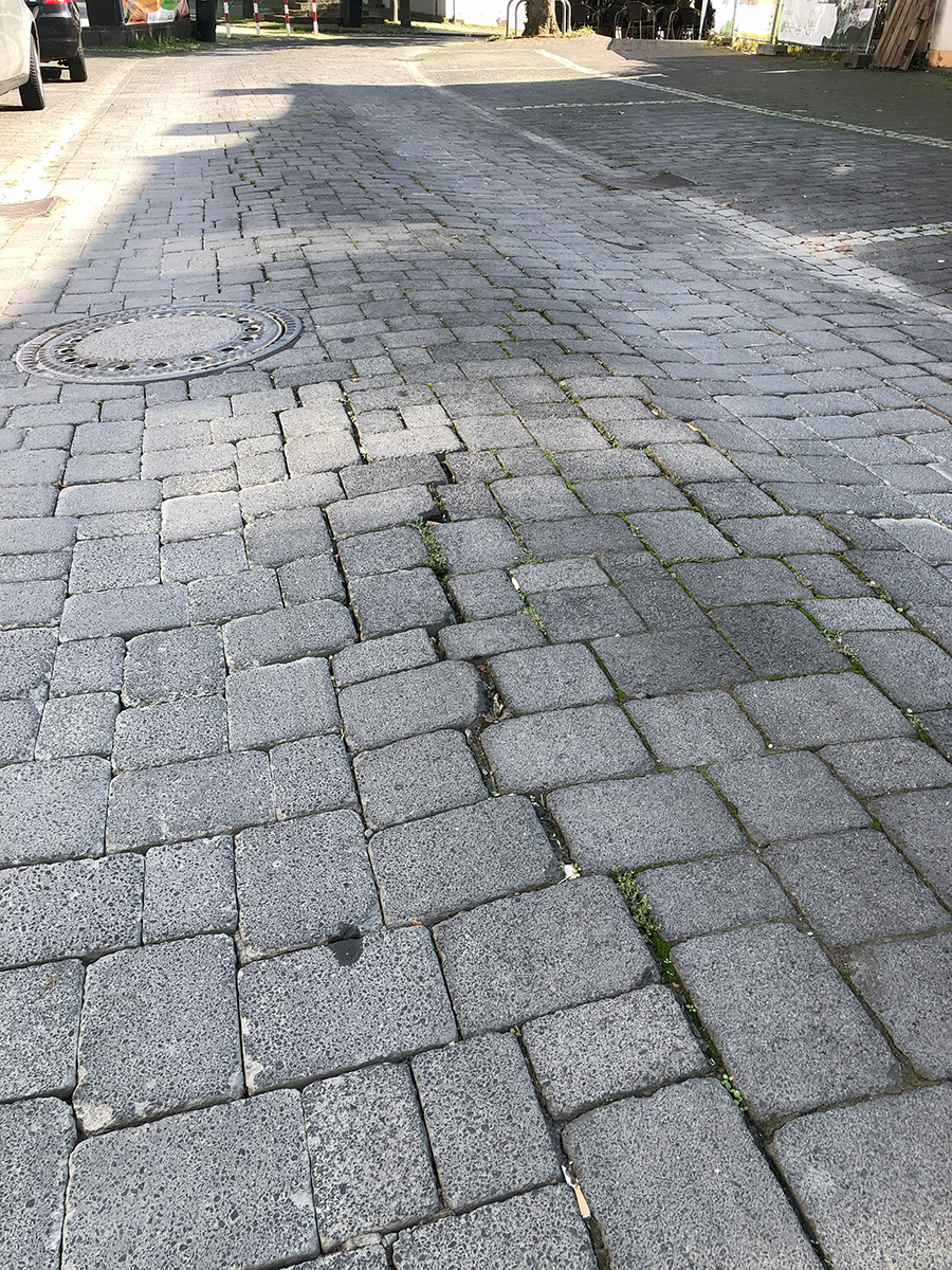 Ortsvorsteher und Ortsbeirat sehen Gefahr aufgrund der Straßenschäden in der Bachovenstraße