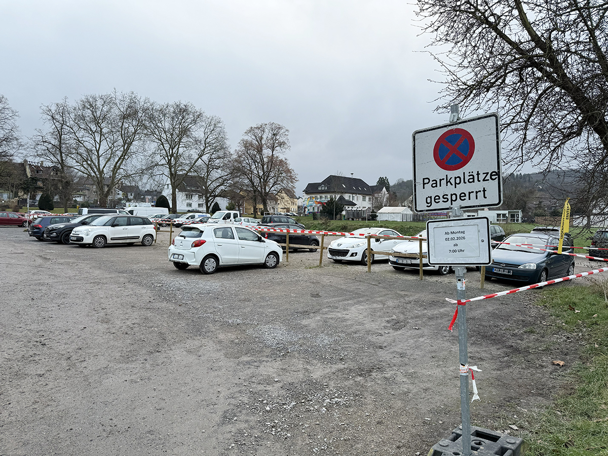 Kurzfristig erfolgt die Realisierung einer Beleuchtung auf dem Parkplatz an der Jahnstraße
