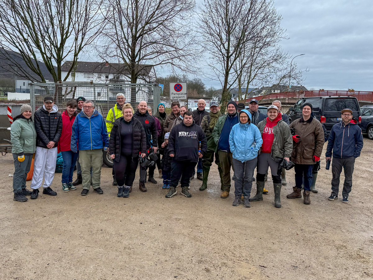 Gemeinsam für ein sauberes Sinzig engagierte sich eine große Gruppe von Vereinen, Institutionen und weitere Bürger beim Aktionstag sauberes Sinzig